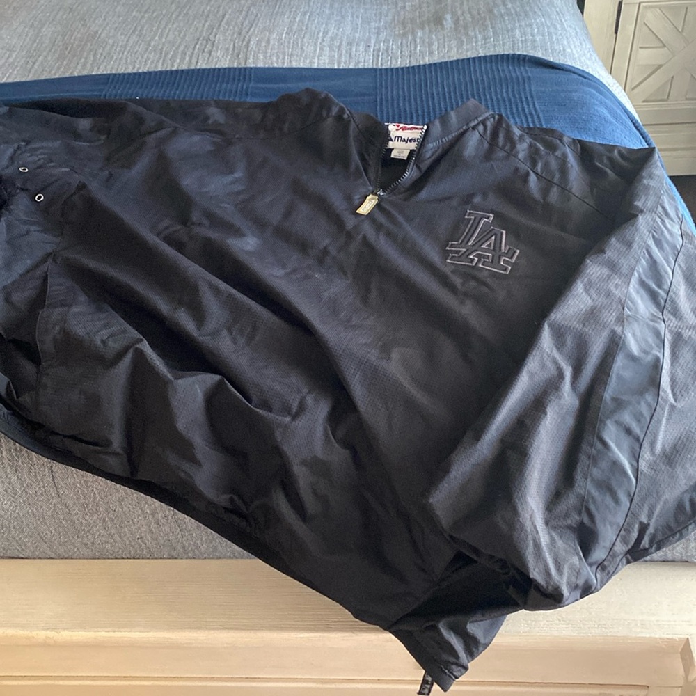 Majestic dodgers windbreaker
